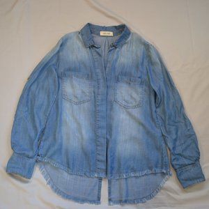 Bella Dahl Jean Botton Down Top